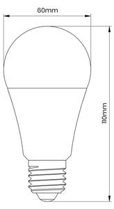 LED Žárovka se senzorem soumraku A60 E27/9W/230V 3000K