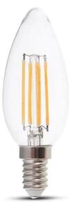 LED Stmívatelná žárovka FILAMENT E14/4W/230V 3000K