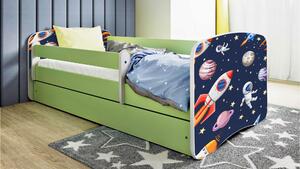 POSTEL PRO DĚTI A MLÁDEŽ 80/160 cm, zelená, bílá MID.YOU - Dětské pokoje sestavy, Online Only