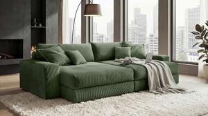 POHOVKA BIG SOFA, textil, zelená Livetastic - Pohovky, Online Only