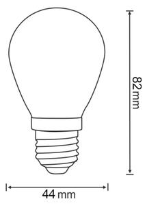 SADA 2x LED Žárovka PARTY E27/0,3W/36V fialová