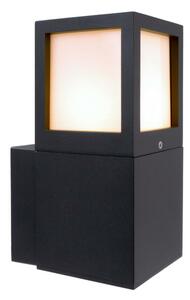 Light Impressions Deko-Light nástěnné přisazené svítidlo - Facado A, 1x max. 20 W E27, antracit 731157