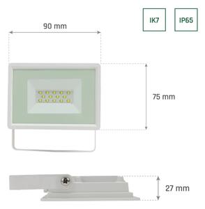 LED Venkovní reflektor NOCTIS LUX 3 LED/10W/230V 4000K IP65 bílá