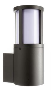 Light Impressions Deko-Light nástěnné přisazené svítidlo - Facado II kulaté opal, 1x max 20 W, šedá 731154