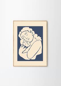 The Poster Club Plakát Woman with Child by By Garmi 30x40 cm