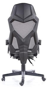 Kancelářská židle HILUX Q-939, 56x108x48, černá/šedá