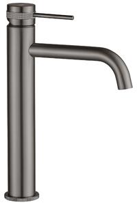 Umyvadlová baterie REA Lungo Grip - Gun Grey, vysoká