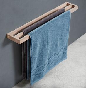 Andersen Dřevěný věšák na ručníky Towel Rack Double - Oak ADS133