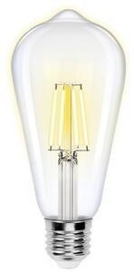 LED Stmívatelná žárovka FILAMENT ST64 E27/6W/230V 2700-6500K Wi-Fi - Aigostar