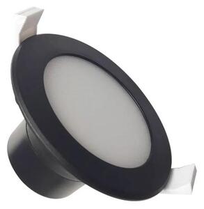 LED Koupelnové podhledové svítidlo LED/7W/230V 4000K černá IP44