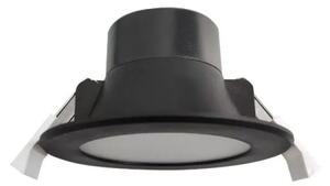 LED Koupelnové podhledové svítidlo LED/7W/230V 4000K černá IP44