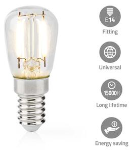 Nedis LBCRFE14T26 - LED Žárovka do lednice T26 E14/2W/230V 2700K