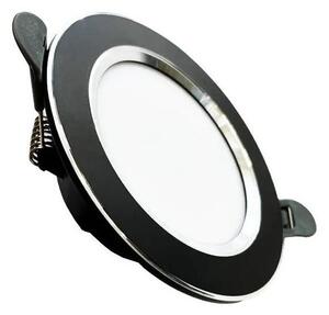 LED Podhledové svítidlo LED/7,5W/230V 4000K černá/stříbrná