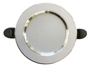 LED Podhledové svítidlo LED/7,5W/230V 4000K bílá/stříbrná