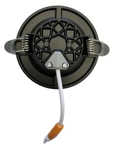 LED Podhledové svítidlo LED/7,5W/230V 4000K černá/zlatá