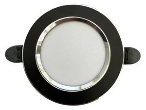 LED Podhledové svítidlo LED/7,5W/230V 4000K černá/stříbrná