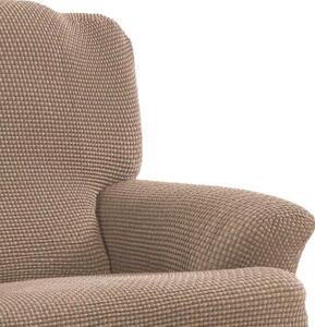 Super strečové potahy NIAGARA oříšková židle s opěradlem 2 ks (40 x 40 x 55 cm)
