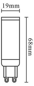 LED Stmívatelná žárovka G9/6W/230V 6000K