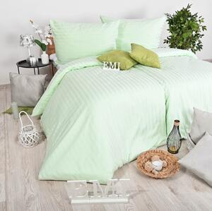 Povlečení damaškové zelené EMI, Standardní set jednolůžko obsahuje 1x 140x200 + 1x 70x90