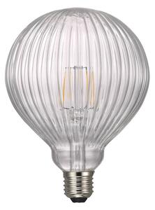 Dekorativní LED žárovka NORDLUX Avra 1,5 W E27 v několika variantách - čirá, 2200 K, 150 lm, 125 mm, 177 mm, vertikální vroubkování