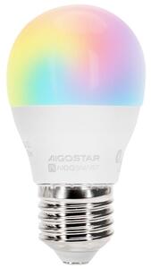 LED RGBW Žárovka G45 E27/6,5W/230V 2700-6500K - Aigostar