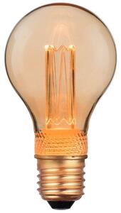 Stmívatelná zlatá LED žárovka NORDLUX Retro 2,3 W a 3,5 W 1800 K - 3,5 W LED, 65 lm, 60 mm, 112 mm
