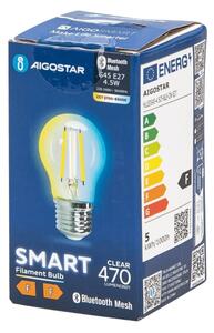 LED Žárovka FILAMENT G45 E27/4,5W/230V 2700-6500K - Aigostar