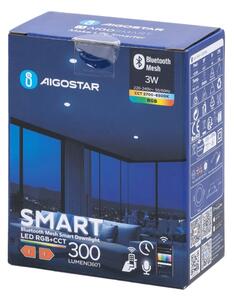 Aigostar -LED RGBW Koupelnové podhledové svítidlo LED/3W/230V 2700-6500K IP44