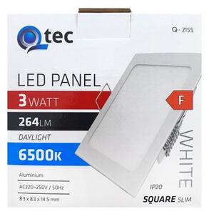 LED Podhledové svítidlo QTEC LED/3W/230V 6500K