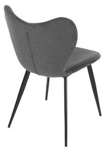 Židle jídelní šedá látka DCL-1031 GREY2