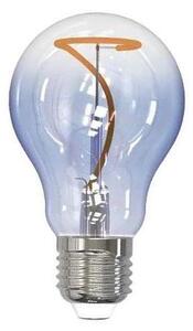 LED Žárovka FILAMENT SHAPE A60 E27/4W/230V 1800K modrá