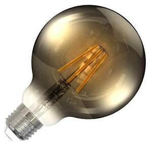 LED Žárovka FILAMENT SMOKE G95 E27/4W/230V 2000K