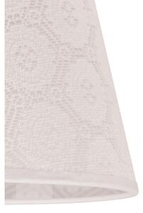 Duolla - Stínidlo k stolní lampě SOFIA XS E14 pr. 18,5 cm bílá