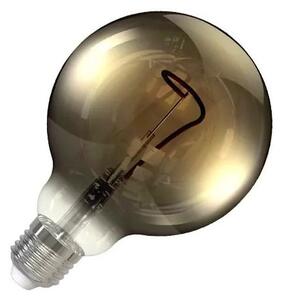LED Žárovka FILAMENT SHAPE G95 E27/4W/230V 1800K kouřová