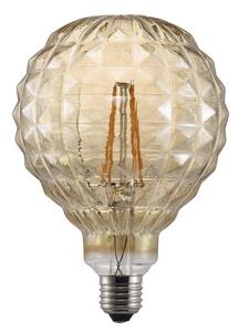 Dekorativní LED žárovka NORDLUX Avra 2 W - jantarová, 200 lm, 120 mm, 177 mm