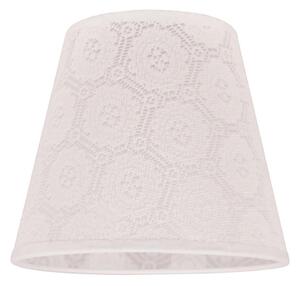 Duolla - Stínidlo k stolní lampě SOFIA XS E14 pr. 18,5 cm bílá