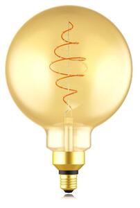 Stmívatelná zlatá LED žárovka NORDLUX Deco globe 8,5 W A 7 W - zlatá, 2000 K, 600 lm, 7 W LED