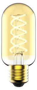 Zlatá stmívatelná LED svíčka NORDLUX Tubular 4,9 W a 7 W 2200 K - 4,9 W LED, 400 lm, 45 mm, 110 mm