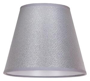 Duolla - Stínidlo k stolní lampě SOFIA XS E14 pr. 18,5 cm stříbrná