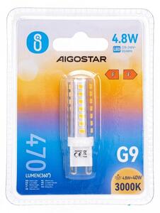 LED Žárovka G9/4,8W/230V 3000K - Aigostar