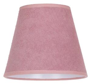 Duolla - Stínidlo k stolní lampě SOFIA XS E14 pr. 18,5 cm růžová