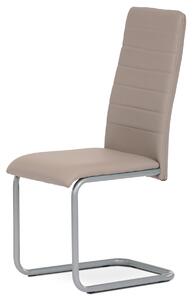 Židle jídelní lanýžová koženka DCL-402 LAN
