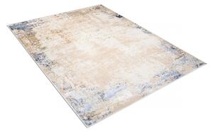 Kusový koberec Huga krémovo-modrý 80x150cm