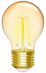 LED Stmívatelná žárovka FILAMENT G45 E27/4,5W/230V 2700-6500K Wi-Fi - Aigostar