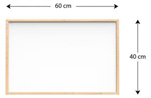 ALLboards NATURAL TM64D magnetická tabule 60 x 40 cm