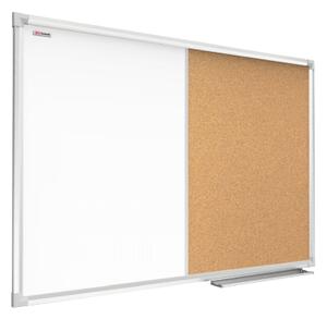 Allboards korková a magnetická tabule v hliníkovém rámu 60x40 cm,CO64
