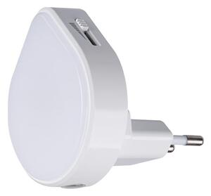 Kanlux 37396 - LED Orientační svítidlo se senzorem do zásuvky ULOV LED/0,5W/230V