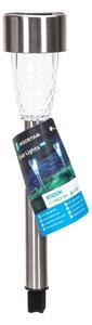 Aigostar - LED Solární lampa LED/0,006W/1,2V 29,7 cm chrom 6500K IP44