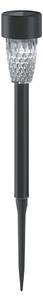 Aigostar - LED Solární lampa LED/0,006W/1,2V 29,7 cm černá 6500K IP44