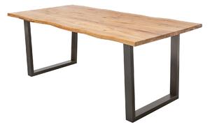 Jídelní stůl LIVING EDGE 160 CM masiv divoký dub Nábytek | Jídelní prostory | Jídelní stoly | Všechny jídelní stoly